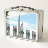 Denkmal von Washington und Gedenkstätte des Zweite Metall Brotdose (Vorderseite)