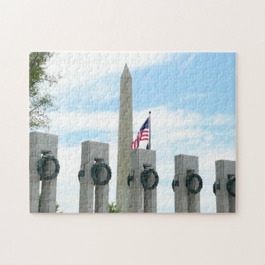 Denkmal von Washington und Gedenkstätte des Zweite Puzzle (Horizontal)