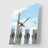 Denkmal von Washington und Gedenkstätte des Zweite Quadratische Wanduhr (Winkel)
