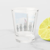 Denkmal von Washington und Gedenkstätte des Zweite Schnapsglas (Rückseite)