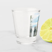 Denkmal von Washington und Gedenkstätte des Zweite Schnapsglas (Links)