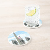 Denkmal von Washington und Gedenkstätte des Zweite Untersetzer (Seite)