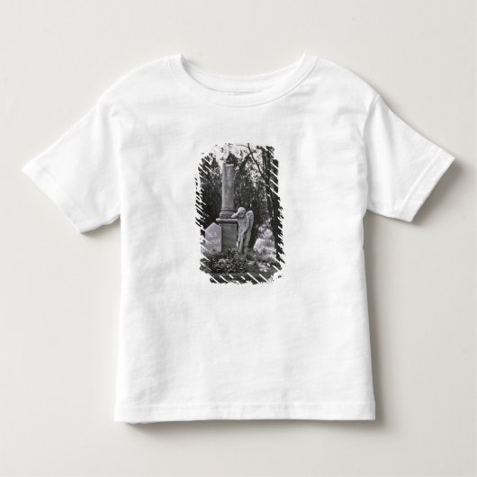 Denkmal zu Wolfgang Amadeus Mozart Kleinkind T-shirt (Vorderseite)