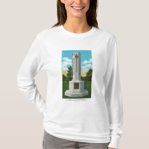 Denkmal zur unbekannter Soldat-Ansicht T-Shirt