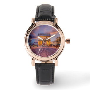 Denkmäler   Arc de Triomphe, Paris Frankreich Armbanduhr