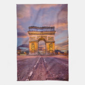 Denkmäler | Arc de Triomphe, Paris Frankreich Geschirrtuch (Vertikal)