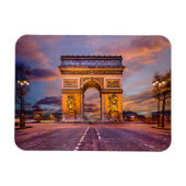Denkmäler | Arc de Triomphe, Paris Frankreich Magnet (Horizontal)