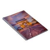 Denkmäler | Arc de Triomphe, Paris Frankreich Notizblock (Rechte Seite)