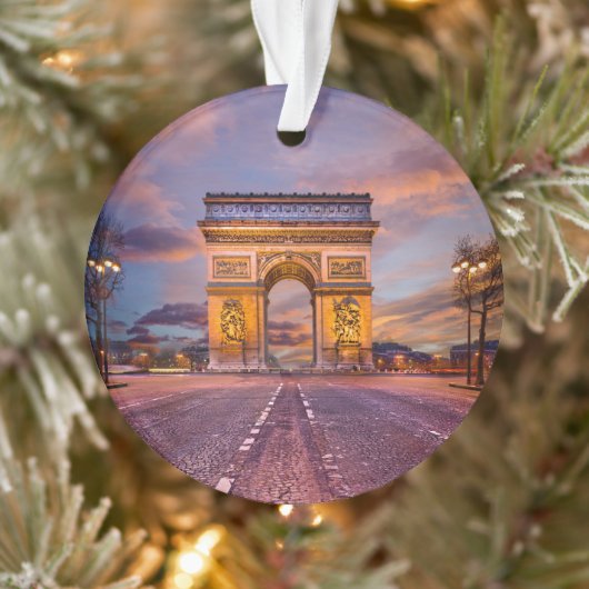 Denkmäler | Arc de Triomphe, Paris Frankreich Ornament (Baum)