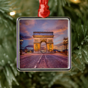 Denkmäler   Arc de Triomphe, Paris Frankreich Ornament Aus Metall