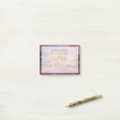 Denkmäler | Arc de Triomphe, Paris Frankreich Post-it Klebezettel (Auf Schreibtisch)