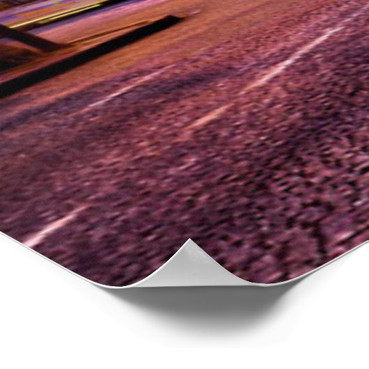 Denkmäler | Arc de Triomphe, Paris Frankreich Poster (Ecke)