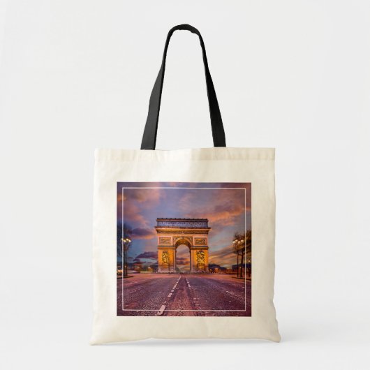 Denkmäler | Arc de Triomphe, Paris Frankreich Tragetasche (Vorne)