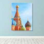 Denkmäler | Basilische Kathedrale, Moskau Leinwanddruck (Insitu (Holzboden))