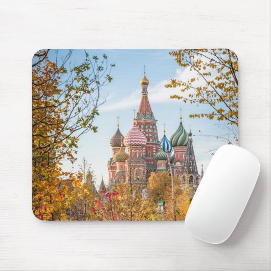 Denkmäler | Basilische Kathedrale Moskau Mousepad (Mit Mouse)