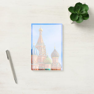 Denkmäler   Basilische Kathedrale, Moskau Post-it Klebezettel