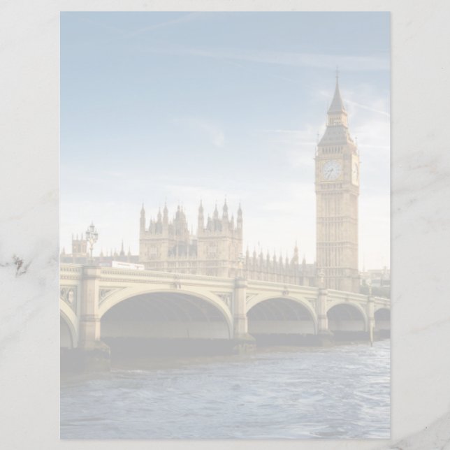 Denkmäler Big Ben (Vorderseite)