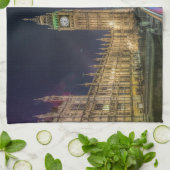 Denkmäler Big Ben at Night Geschirrtuch (Gefaltet)