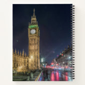 Denkmäler Big Ben at Night Notizblock (Rückseite)