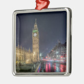 Denkmäler Big Ben at Night Ornament Aus Metall (Links)