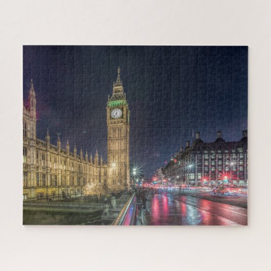 Denkmäler Big Ben at Night Puzzle (Horizontal)