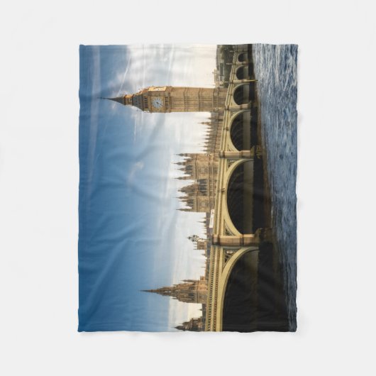 Denkmäler Big Ben Fleecedecke (Vorderseite)