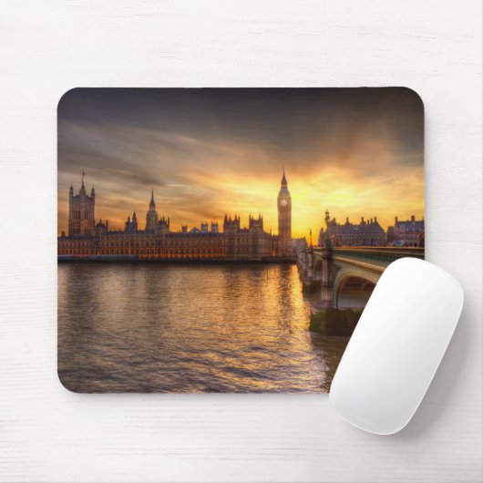 Denkmäler Big Ben & Houses of Parliament Mousepad (Mit Mouse)