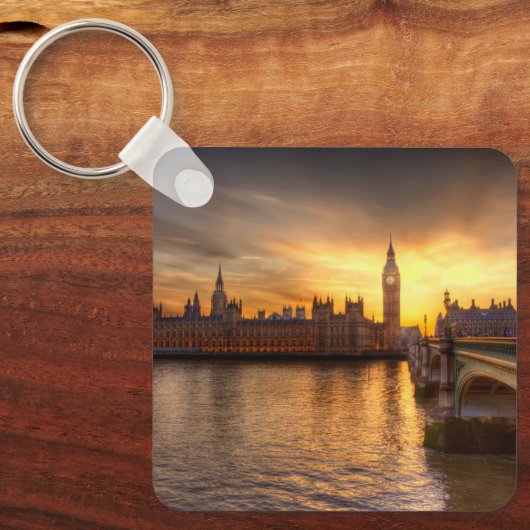 Denkmäler Big Ben & Houses of Parliament Schlüsselanhänger (Vorderseite)