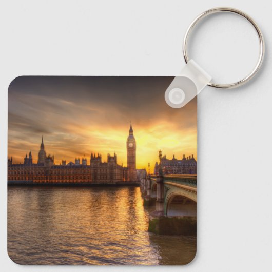 Denkmäler Big Ben & Houses of Parliament Schlüsselanhänger (Rückseite)
