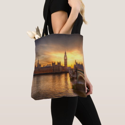 Denkmäler Big Ben & Houses of Parliament Tasche (Von Nahem)