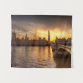 Denkmäler Big Ben & Houses of Parliament Wandteppich (Vorderseite (Horizontal))