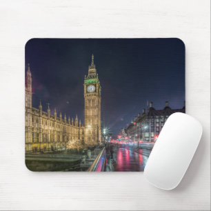 Denkmäler   Big Ben in der Nacht Mousepad