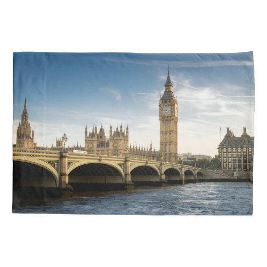 Denkmäler Big Ben Kissenbezug (Rückseite)