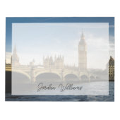 Denkmäler Big Ben Notizblock (Vorderseite)