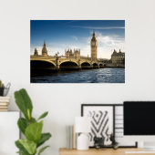 Denkmäler Big Ben Poster (Heimbüro)