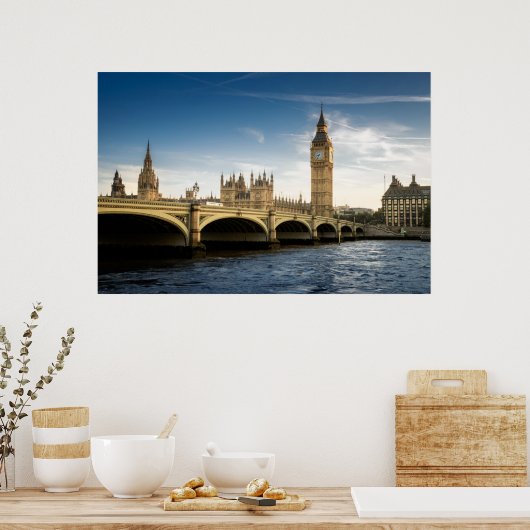 Denkmäler Big Ben Poster (Küche)