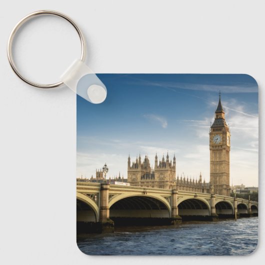 Denkmäler Big Ben Schlüsselanhänger (Vorderseite)