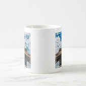Denkmäler | Blick auf den Eiffelturm Kaffeetasse (Mittel)