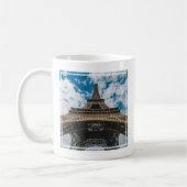 Denkmäler | Blick auf den Eiffelturm Kaffeetasse (Links)