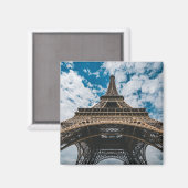 Denkmäler | Blick auf den Eiffelturm Magnet (Vorderseite/Rückseite)
