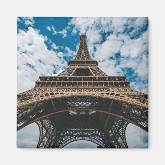 Denkmäler | Blick auf den Eiffelturm Magnet (Vorne)