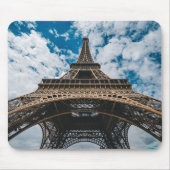 Denkmäler | Blick auf den Eiffelturm Mousepad (Vorne)
