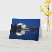 Denkmäler | Das Jefferson Memorial Karte (Gelbe Blume)