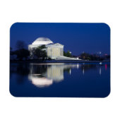 Denkmäler | Das Jefferson Memorial Magnet (Horizontal)
