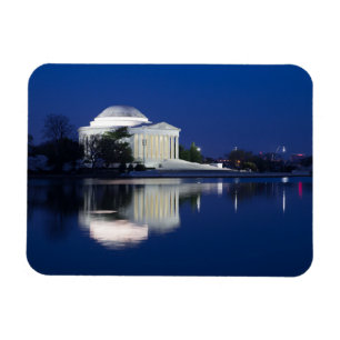 Denkmäler   Das Jefferson Memorial Magnet