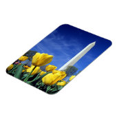 Denkmäler | Denkmal von Washington im Frühjahr Magnet (Linke Seite)