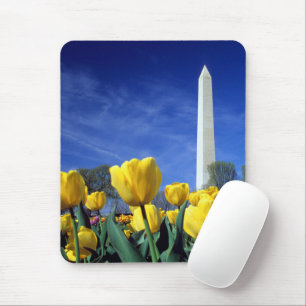 Denkmäler Denkmal von Washington im Frühjahr Mousepad