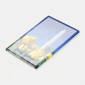 Denkmäler | Denkmal von Washington im Frühjahr Post-it Klebezettel (angewinkelt)