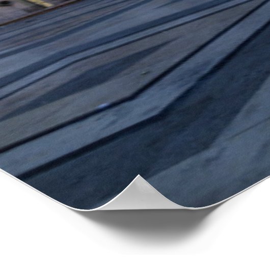 Denkmäler | Der Eiffelturm Poster (Ecke)