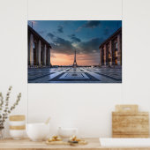 Denkmäler | Der Eiffelturm Poster (Küche)